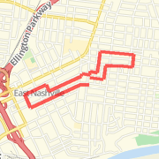 A run mapped on 03/30/2011