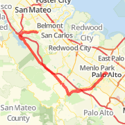 A ride mapped on 03/31/2011