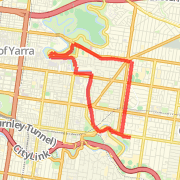 A run mapped on 03/31/2011