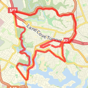 A run mapped on 02/04/2011