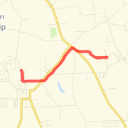 cooper rd out n back 6 mi.