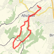 allschwill out and back through france