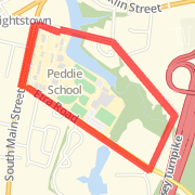 Peddie Loop X 2 (shy of 4 miles!)