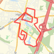 Just over 5 miles