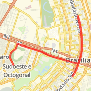 15km antes da corrida da CEF