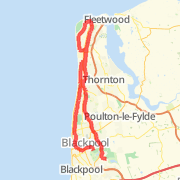 De Vere to Fleetwood and return 18miles