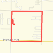 4.5 miles via Gray - 4/9/11