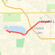 Crystal lake 6 mile run