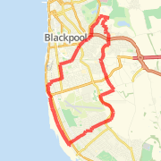 De Vere to St Annes then return (11.5mile loop)