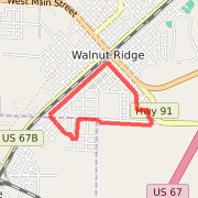 A run mapped on 04/10/2011