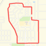 Justin's fun run