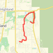 actual cedar hills trail