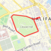 Citadel Hill Loop (Lunch Hour Run)
