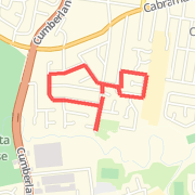 Cabramatta West Run 3 (2.5 K 1 Lap)