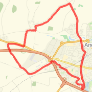 a road / mtb route with ali &amp; boys