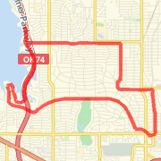 A run mapped on 04/13/2011
