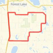 Forest Lake Long run.