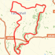 Tattenhall 18 miler - on and off road