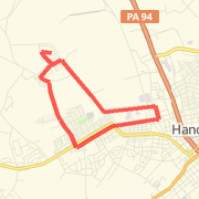 A run mapped on 04/16/2011
