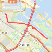 Lange uitloop na 3,69 km