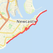 Merewether to Nobbys thru King Edward Park