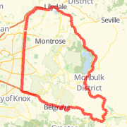 Croydon  - emerald - silvan - lilydale - croydon 
