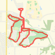 from staley high through staley golf course