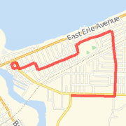 East side 3-mile loop