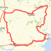 A ride mapped on 04/24/2011
