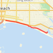 6.2 mile run from Bay Shore