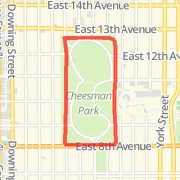 Around Cheesman Park