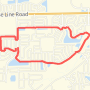 A run mapped on 04/26/2011