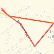 A run mapped on 04/27/2011