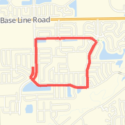 A run mapped on 04/28/2011