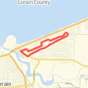 E Street/North Jefferson to Lester's and back