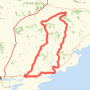 A ride mapped on 05/01/2011