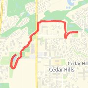 5 miles out and back (to the pond)