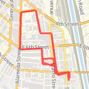 basic run with loop around toy