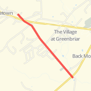 A run mapped on 05/03/2011