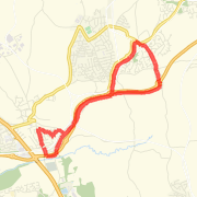 The Indian Route Run route image