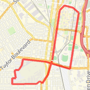 Figure 8 around Churchill Dwns