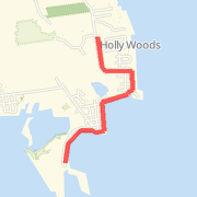 # miler to Mail boxes on Holly woods