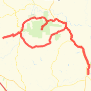 Sauratown/Hanging Rock 50 mile loop from Walnut Cove, NC