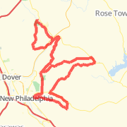 Zoar Hill Route - 43mi