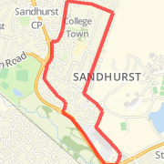 A run mapped on 05/08/2011 Run route image