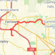 A run mapped on 05/07/2011