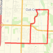 A ride mapped on 05/07/2011