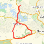 A run mapped on 05/08/2011 Run route image