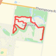 A run mapped on 09/05/2011