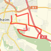 A run mapped on 05/10/2011